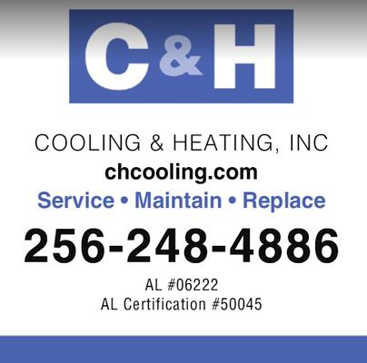 C & H Cooling & Heating