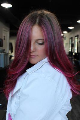 Pink Balayage by Rose