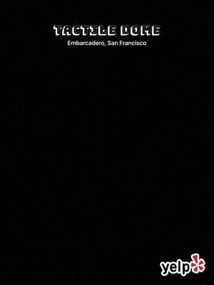 Lights out! Can you feel your way through the dome? #TactileDome #Exploritorium