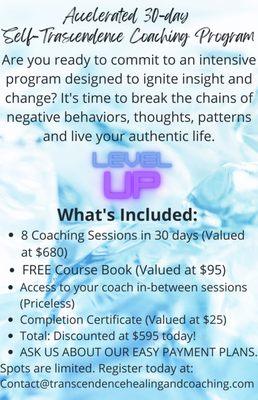 Transcendence Healing and Coaching