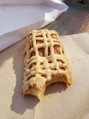 Maple bar - flaky, buttery, maple flavored and not too sweet