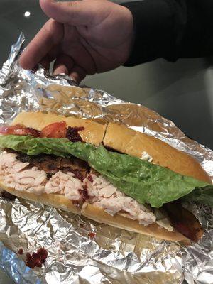Turkey Cranberry Sandwich