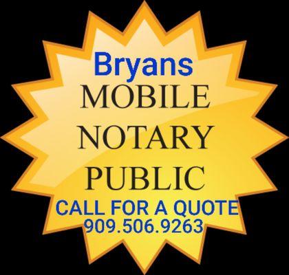 Bryans Mobile Notary