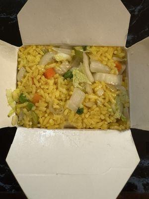 Small Vegetable Fried Rice