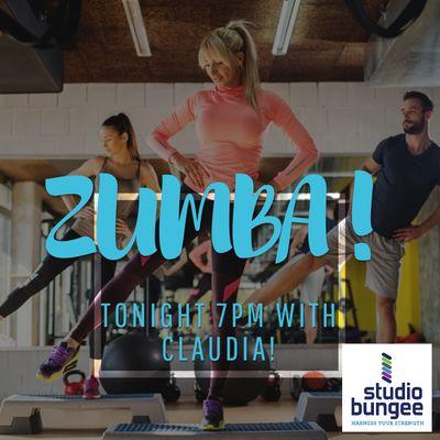 FREE ZUMBA TONIGHT- Grab A friend and join Claudia tonight!!