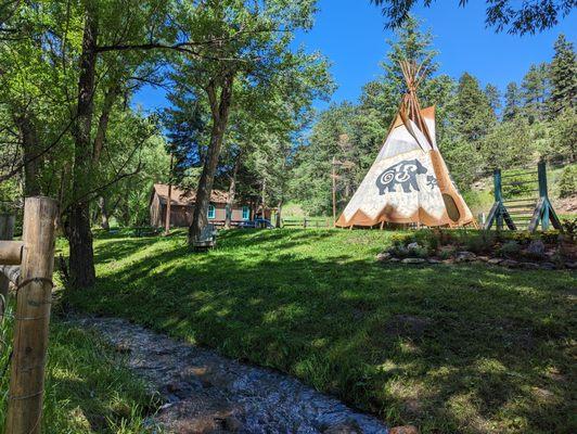 The Indian Hills Community Center and Sign