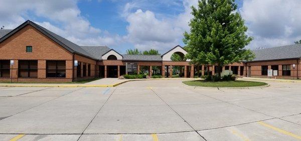 Building view from front parking lot