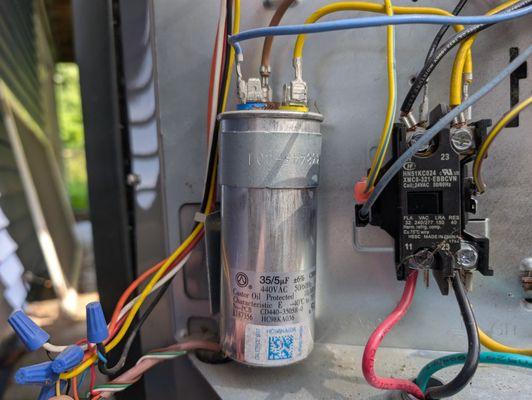 The failed capacitor