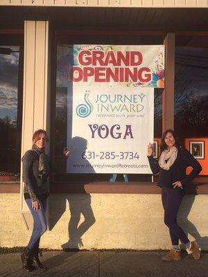 Grand opening of Journey Inward Yoga Inside Pure Imagination. Come say hello...