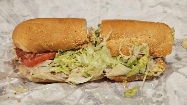 Regular #9 - Club Supreme (Roast beef, turkey, swiss, applewood smoked bacon and mayo)