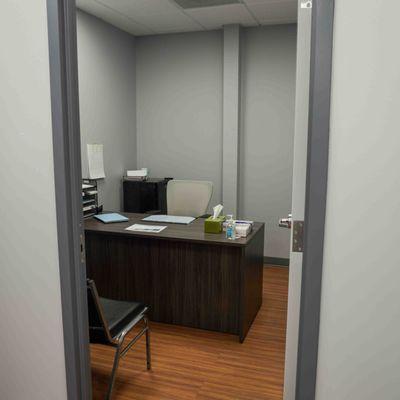 A comfortable and confidential space for you to discuss your health goals with our providers at the Rockville clinic.