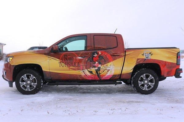 Vehicle wrap printing and installation services