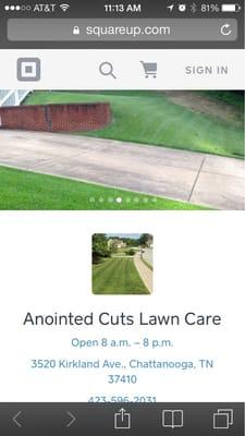 Anointed Cuts Lawn Care