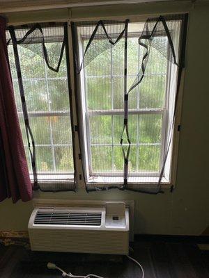 Their version of a window screen