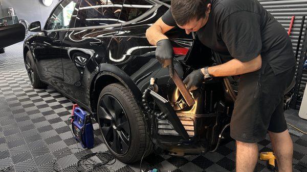 no dents fixed pdr San Diego Tesla