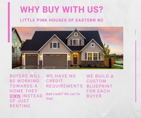 Little Pink Houses of Eastern Carolina