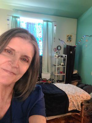 My beautiful treatment room.
