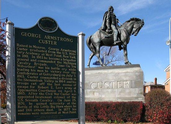George Armstrong Custer Equestrian Monument