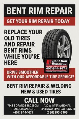 Bent Wheel/rim Repair!