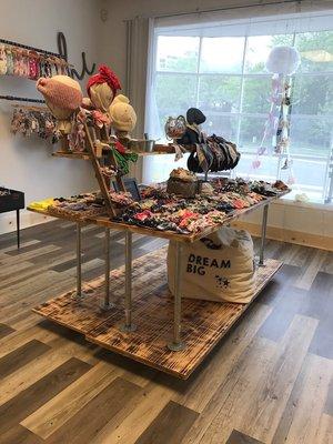 Lots of one of a kind baby accoutrements