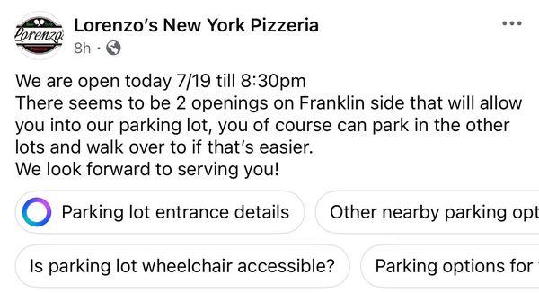 Lorenzo’s Pizzeria