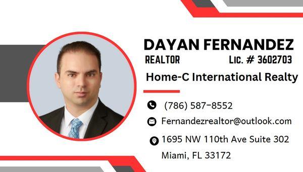 Dayan Fernandez - Home-C International Realty
