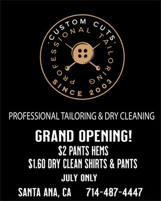 Custom Cuts Tailoring & Cleaners