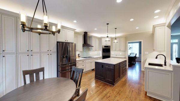 Overbay Kitchen by RenewaBuild, see website for virtual 3D tour.