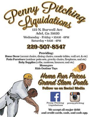 Penny Pitching Liquidations