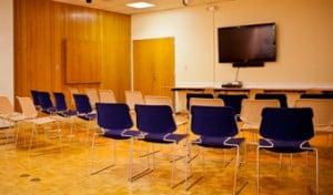 Conference facilities at William Black Lodge were perfect for our group meeting in Montreat - and the brownies were great!