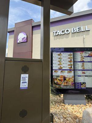 Outside - Drive-Thru Menu