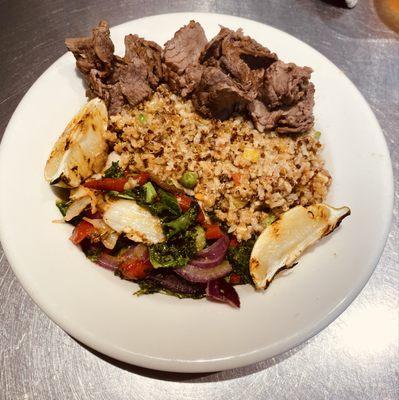Korean Style Steak Bowl