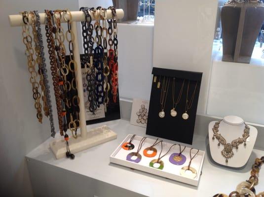 Lacquered Horn pendants!!!