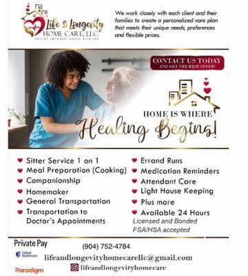 Life and Longevity Homecare