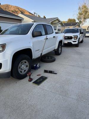 We can handle almost any tire!