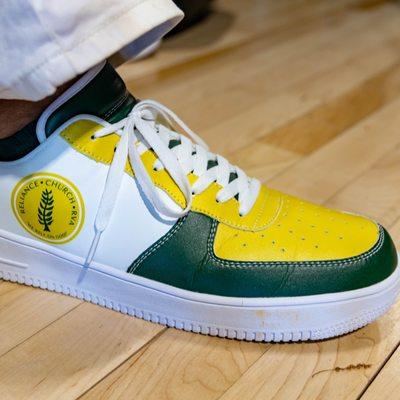 Cusotm Printed and made Shoes