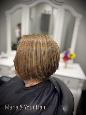 Highlights-color-hair-cut-Orlando-maria-hair-www.styleseat.com/mariayourhair