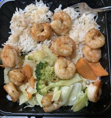 Shrimp entree