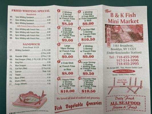 B & K Fish Mini Market