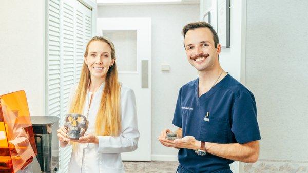 Dr. Lahiff uses 3D scanning and printing technology to makes visits comfortable and efficient!