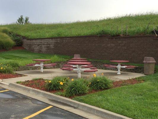 Nice Outside Dining Area