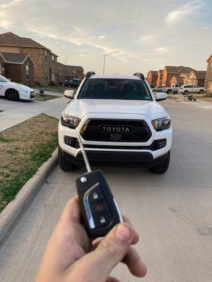 Toyota key replacement