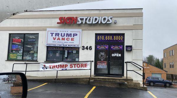 The store front taken 11/22/2024