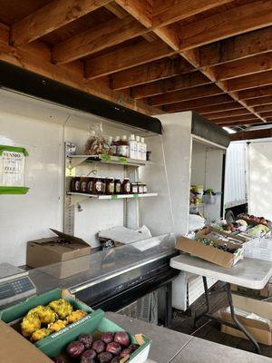 Honey, jams, chai balls, etc!