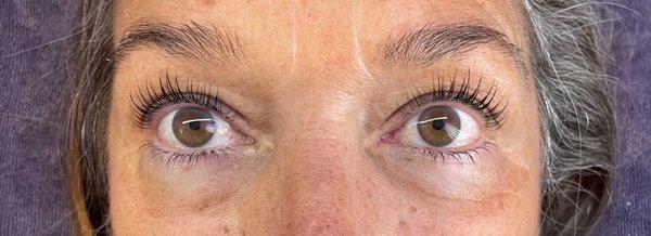 Lash lift & tint
