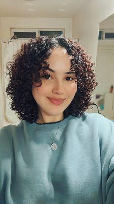 Curly cut from k of k salon