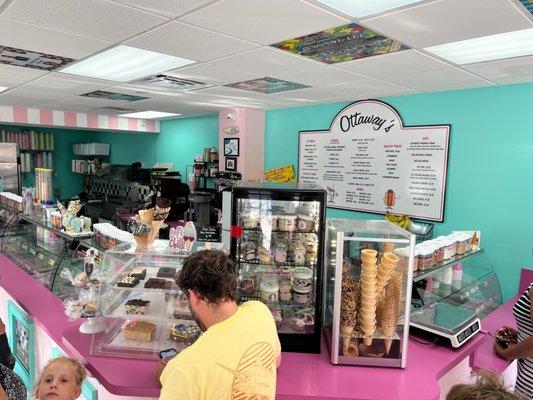 Ottaway's Parkside Ice Cream Parlor