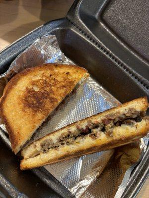 Grilled cheesesteak