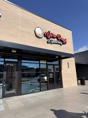 The store from the outside