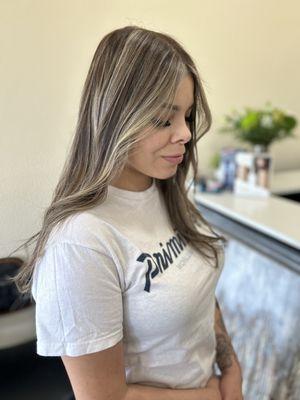 Creamy Blonde Balayage